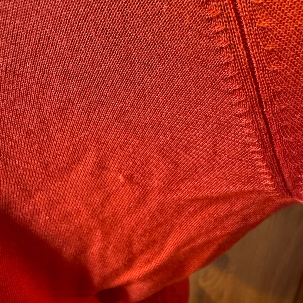 NWT - Marina Rinaldi Voyage Red V-Neck Sweater - Size XL/size 20 - Picture 15 of 16